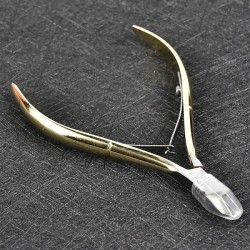 1PC Stainless Steel Gold Nail Scissors