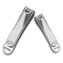 manicure nail clippers stainless steel Nail Cutter 2 pcs per set