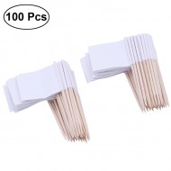 1 Pack of 100 Racing Flag Toothpicks