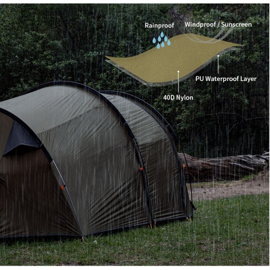 Outdoor Rainproof Windproof Camping Tent