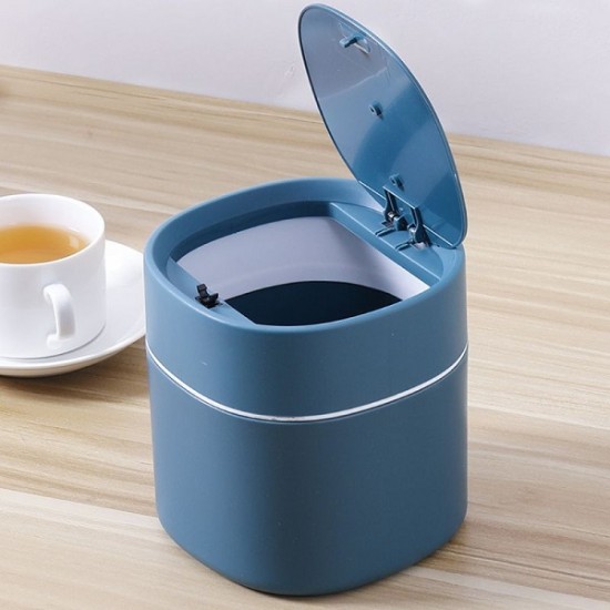 Plastic Trash Can Table Dustbin