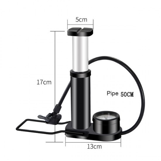 Mini Bike Pump Foot Pump Road Portable Air Bicycle Pump