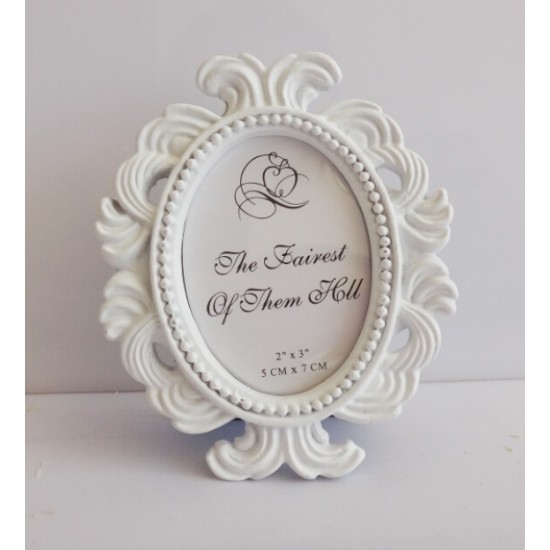 Oval Baroque Photo Frame