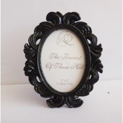 Oval Baroque Photo Frame