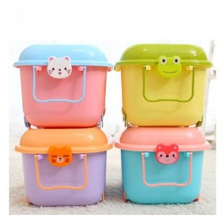 Cute Plastic Storage Box for Toys 