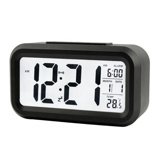 Electronic Alarm Digital Big LED Screen Desk Clock