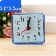 Square Mini Quartz Alarm Clock